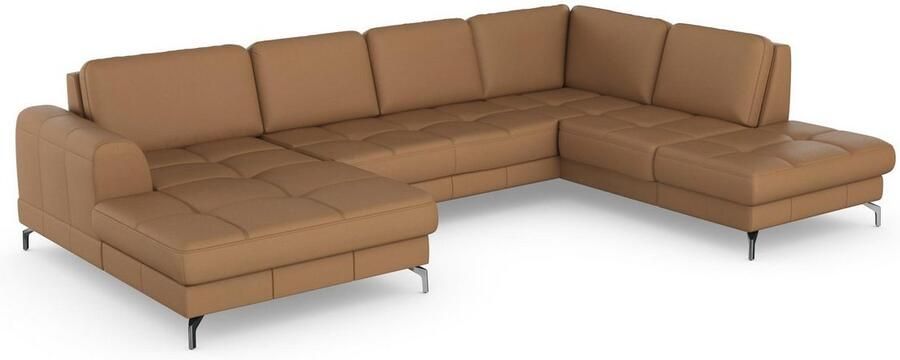 Sit&more Zithoek Bendigo U-vorm inclusief zitdiepteverstelling bodemvrijheid 12 cm in 2 pootkleuren - Foto 12