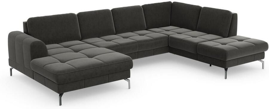 Sit&more Zithoek Bendigo U-vorm inclusief zitdiepteverstelling bodemvrijheid 15 cm in 2 pootkleuren - Foto 12