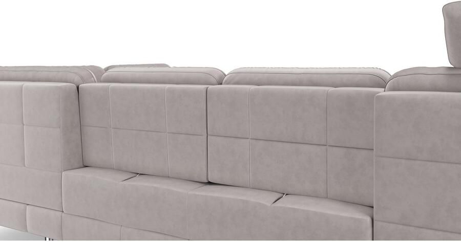 Sit&more Zithoek Bendigo U-vorm inclusief zitdiepteverstelling bodemvrijheid 15 cm in 2 pootkleuren - Foto 10
