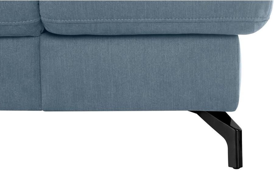 Sit&more Zithoek Brisbane U-vorm Poothoogte 12 cm inclusief verstelbare zitdiepte armleuningen en hoofdeind - Foto 6