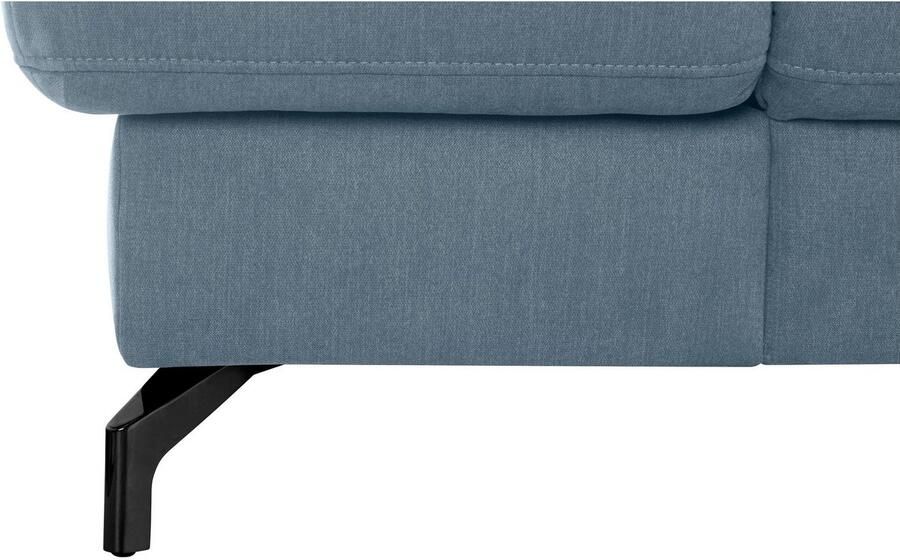 Sit&more Zithoek Brisbane U-vorm Poothoogte 12 cm inclusief verstelbare zitdiepte armleuningen en hoofdeind - Foto 6