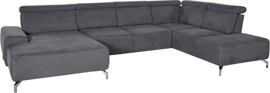 Sit&more Zithoek Gizeh U-vorm 12 cm poothoogte inclusief zitdiepteverstelling en verstelbare hoofdsteun - Foto 7