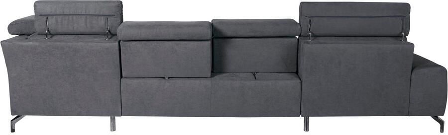 Sit&more Zithoek Gizeh U-vorm 12 cm poothoogte inclusief zitdiepteverstelling en verstelbare hoofdsteun - Foto 10