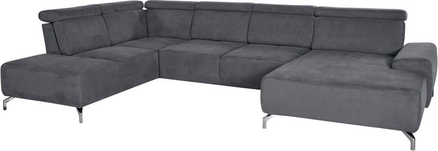 Sit&more Zithoek Gizeh U-vorm 12 cm poothoogte inclusief zitdiepteverstelling en verstelbare hoofdsteun - Foto 10