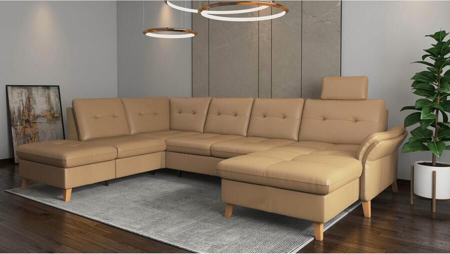 Sit&more Zithoek Göteborg inclusief zitdiepteverstelling optioneel met bedfunctie & bedlade