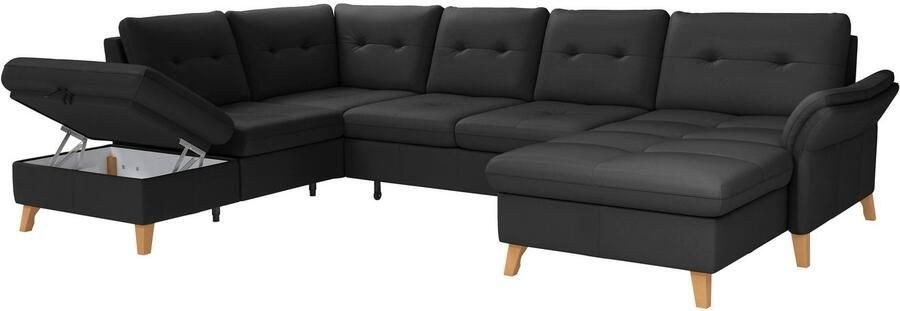 Sit&more Zithoek Göteborg inclusief zitdiepteverstelling optioneel met bedfunctie & bedlade - Foto 6