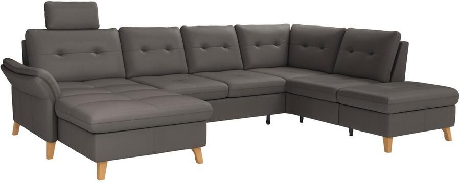 Sit&more Zithoek Göteborg inclusief zitdiepteverstelling optioneel met bedfunctie & bedlade - Foto 3