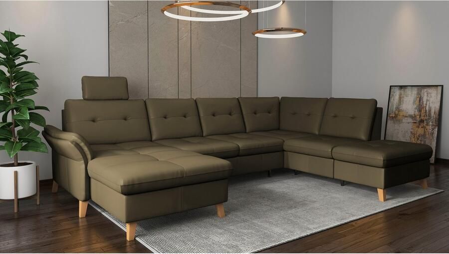 Sit&more Zithoek Göteborg inclusief zitdiepteverstelling optioneel met bedfunctie & bedlade