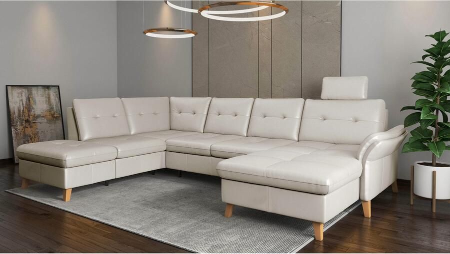 Sit&more Zithoek Göteborg inclusief zitdiepteverstelling optioneel met bedfunctie & bedlade