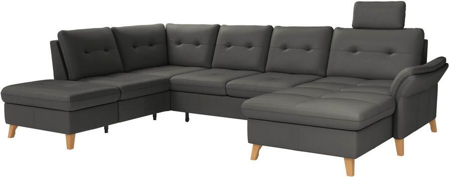 Sit&more Zithoek Göteborg inclusief zitdiepteverstelling optioneel met bedfunctie & bedlade - Foto 2