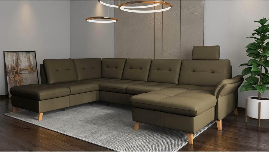 Sit&more Zithoek Göteborg inclusief zitdiepteverstelling optioneel met bedfunctie & bedlade