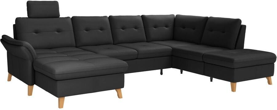 Sit&more Zithoek Göteborg inclusief zitdiepteverstelling optioneel met bedfunctie & bedlade - Foto 2