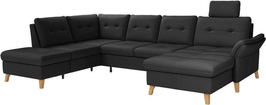 Sit&more Zithoek Göteborg inclusief zitdiepteverstelling optioneel met bedfunctie & bedlade - Foto 2