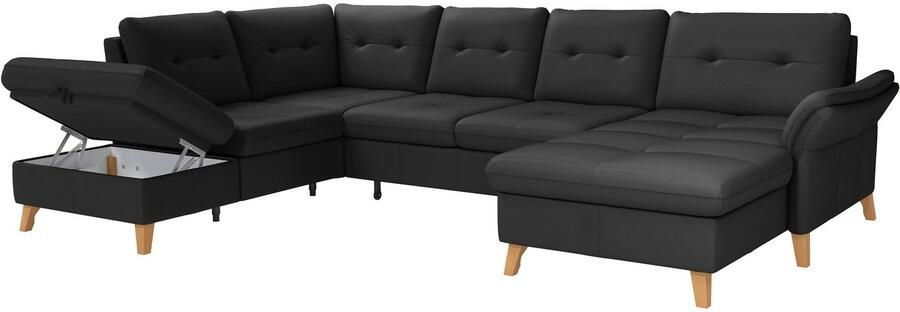 Sit&more Zithoek Göteborg inclusief zitdiepteverstelling optioneel met bedfunctie & bedlade - Foto 4