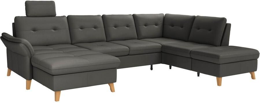 Sit&more Zithoek Göteborg inclusief zitdiepteverstelling optioneel met bedfunctie & bedlade - Foto 2