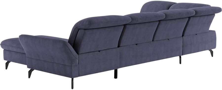Sit&more Zithoek Leandro U-vorm Naar keuze met bed hoofdbord en armleuningfunctie en bedkist - Foto 4