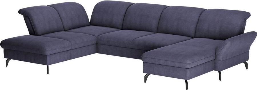 Sit&more Zithoek Leandro U-vorm Naar keuze met bed hoofdbord en armleuningfunctie en bedkist - Foto 5