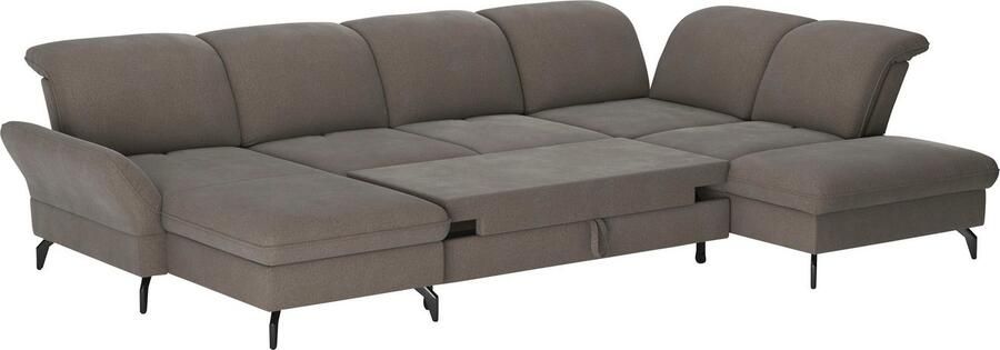 Sit&more Zithoek Leandro U-vorm Naar keuze met bed hoofdbord en armleuningfunctie en bedkist - Foto 6
