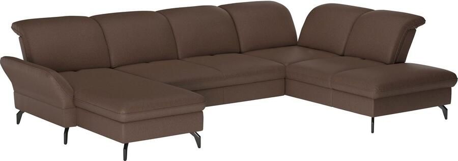 Sit&more Zithoek Leandro U-vorm Naar keuze met bed hoofdbord en armleuningfunctie en bedkist - Foto 5