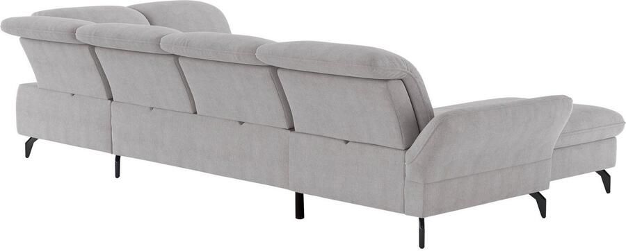 Sit&more Zithoek Leandro U-vorm Naar keuze met bed hoofdbord en armleuningfunctie en bedkist - Foto 4