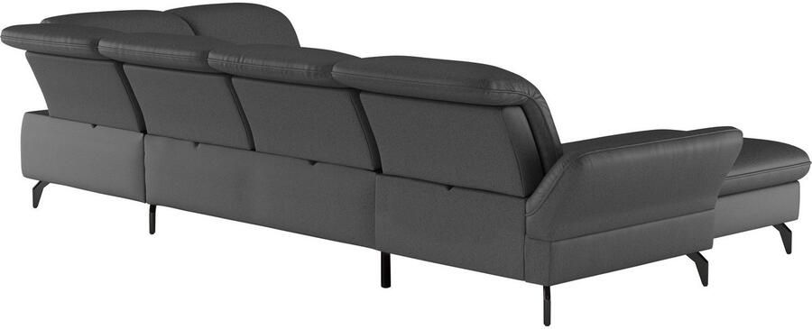 Sit&more Zithoek Leandro U-vorm Naar keuze met bed hoofdbord en armleuningfunctie en bedkist - Foto 4