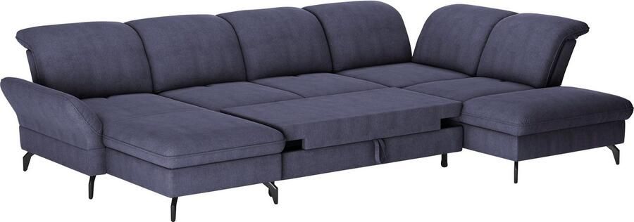 Sit&more Zithoek Leandro U-vorm Naar keuze met bed hoofdbord en armleuningfunctie en bedkist - Foto 5