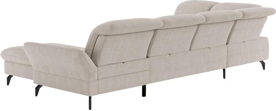 Sit&more Zithoek Leandro U-vorm Naar keuze met bed hoofdbord en armleuningfunctie en bedkist - Foto 4