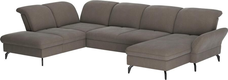 Sit&more Zithoek Leandro U-vorm Naar keuze met bed hoofdbord en armleuningfunctie en bedkist - Foto 5