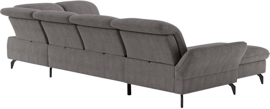 Sit&more Zithoek Leandro U-vorm Naar keuze met bed hoofdbord en armleuningfunctie en bedkist - Foto 4