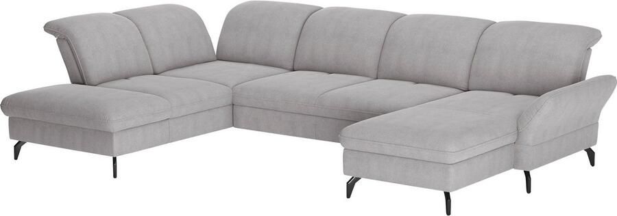 Sit&more Zithoek Leandro U-vorm Naar keuze met bed hoofdbord en armleuningfunctie en bedkist - Foto 5