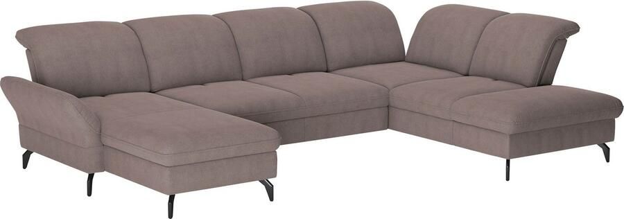 Sit&more Zithoek Leandro U-vorm Naar keuze met bed hoofdbord en armleuningfunctie en bedkist - Foto 5
