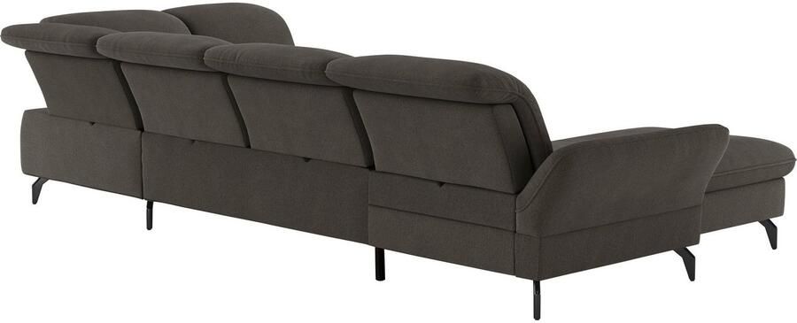 Sit&more Zithoek Leandro U-vorm Naar keuze met bed hoofdbord en armleuningfunctie en bedkist - Foto 4
