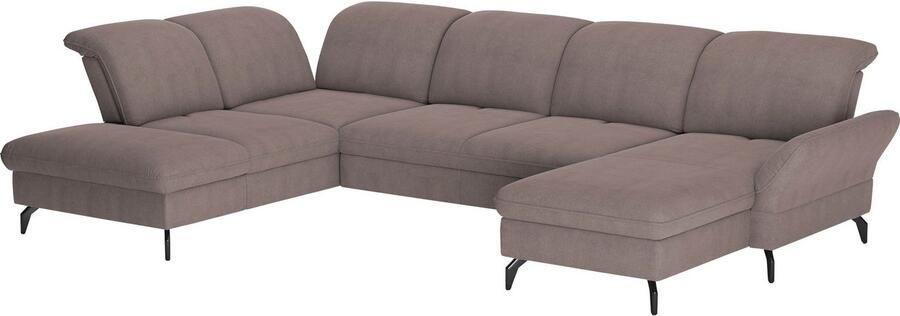 Sit&more Zithoek Leandro U-vorm Naar keuze met bed hoofdbord en armleuningfunctie en bedkist - Foto 5