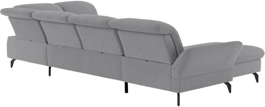 Sit&more Zithoek Leandro U-vorm Naar keuze met bed hoofdbord en armleuningfunctie en bedkist - Foto 4