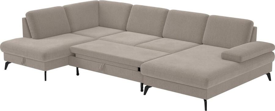 Sit&more Zithoek Morris U-vorm incl. zitdiepteverstelling keuze uit armleuningverstelling bedfunctie & bedlade - Foto 6