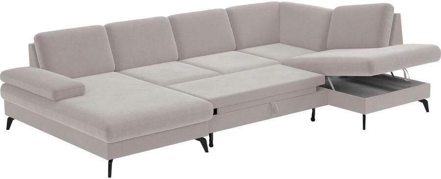 Sit&more Zithoek Morris U-vorm incl. zitdiepteverstelling keuze uit armleuningverstelling bedfunctie & bedlade - Foto 6