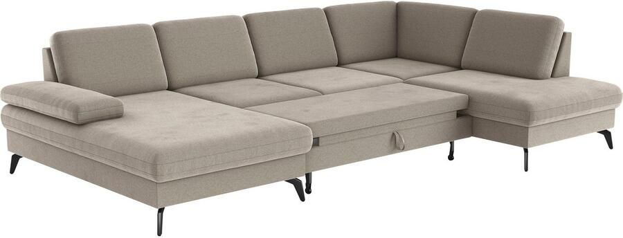 Sit&more Zithoek Morris U-vorm incl. zitdiepteverstelling keuze uit armleuningverstelling bedfunctie & bedlade - Foto 5