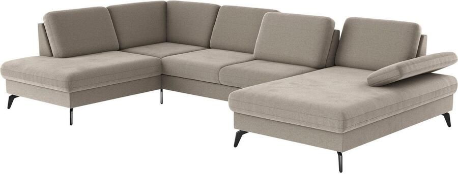 Sit&more Zithoek Morris U-vorm incl. zitdiepteverstelling keuze uit armleuningverstelling bedfunctie & bedlade - Foto 5