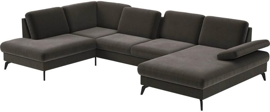 Sit&more Zithoek Morris U-vorm incl. zitdiepteverstelling keuze uit armleuningverstelling bedfunctie & bedlade - Foto 5