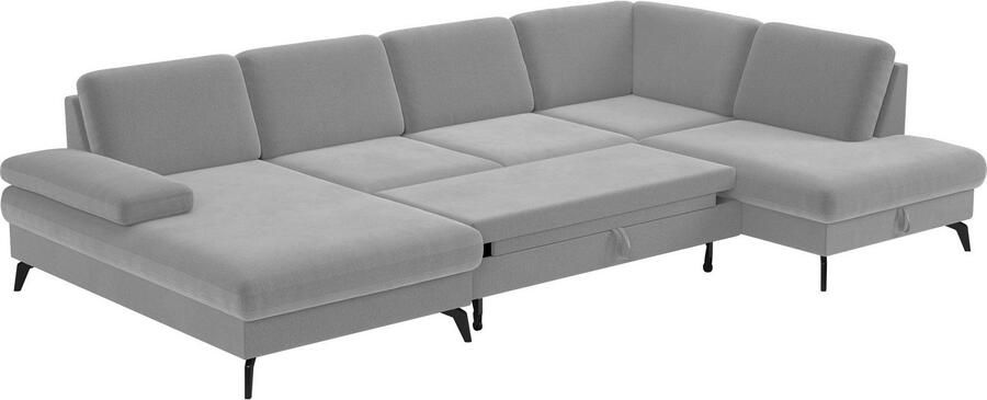 Sit&more Zithoek Morris U-vorm incl. zitdiepteverstelling keuze uit armleuningverstelling bedfunctie & bedlade - Foto 6