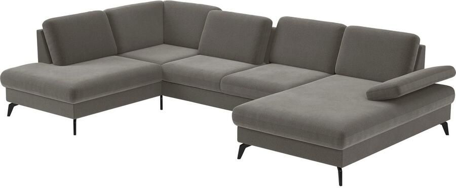 Sit&more Zithoek Morris U-vorm incl. zitdiepteverstelling keuze uit armleuningverstelling bedfunctie & bedlade - Foto 5