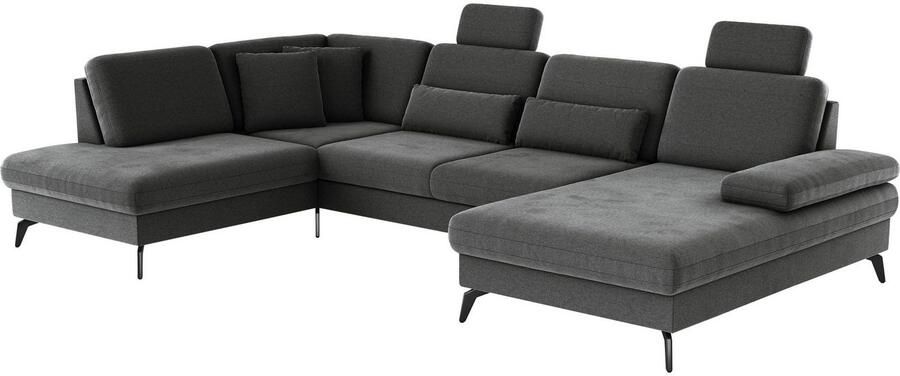 Sit&more Zithoek Morris U-vorm incl. zitdiepteverstelling keuze uit armleuningverstelling bedfunctie & bedlade - Foto 4