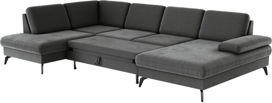 Sit&more Zithoek Morris U-vorm incl. zitdiepteverstelling keuze uit armleuningverstelling bedfunctie & bedlade - Foto 7