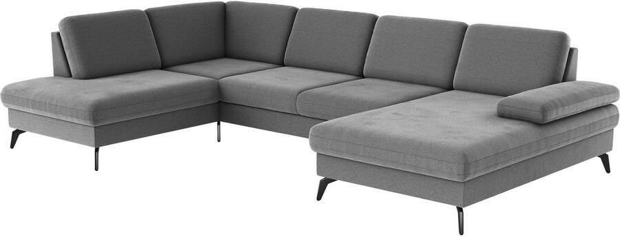 Sit&more Zithoek Morris U-vorm incl. zitdiepteverstelling keuze uit armleuningverstelling bedfunctie & bedlade - Foto 4