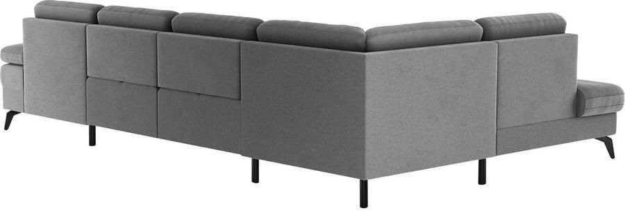Sit&more Zithoek Morris U-vorm incl. zitdiepteverstelling keuze uit armleuningverstelling bedfunctie & bedlade - Foto 5
