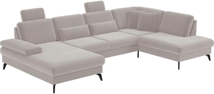 Sit&more Zithoek Morris U-vorm incl. zitdiepteverstelling keuze uit armleuningverstelling bedfunctie & bedlade - Foto 4
