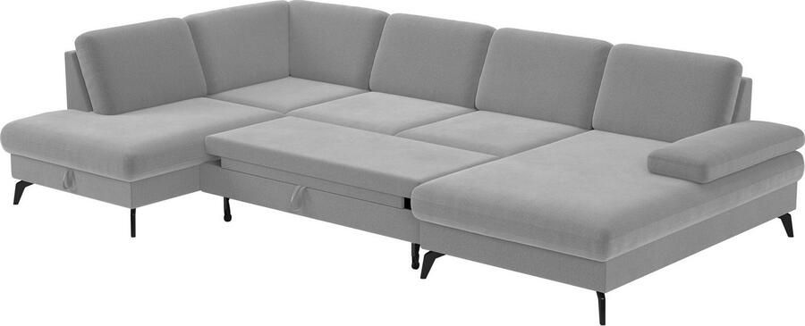 Sit&more Zithoek Morris U-vorm incl. zitdiepteverstelling keuze uit armleuningverstelling bedfunctie & bedlade - Foto 6