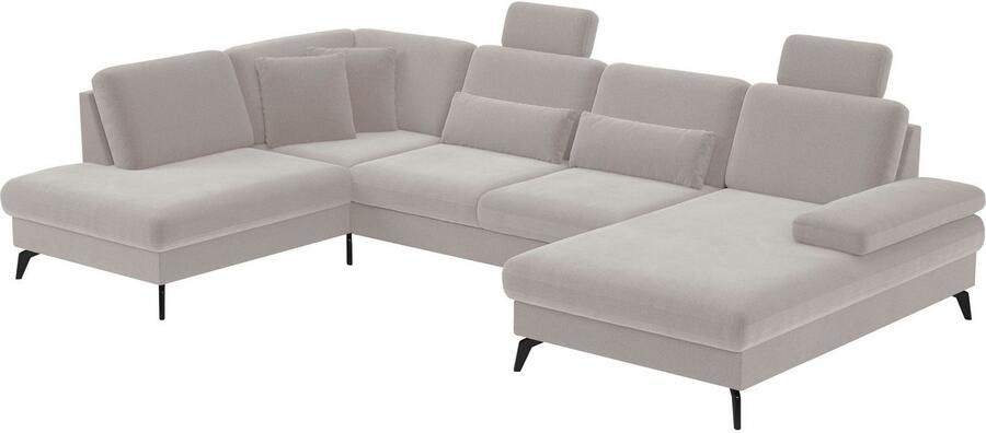 Sit&more Zithoek Morris U-vorm incl. zitdiepteverstelling keuze uit armleuningverstelling bedfunctie & bedlade - Foto 4