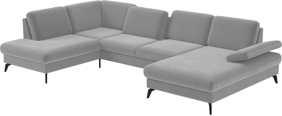 Sit&more Zithoek Morris U-vorm incl. zitdiepteverstelling keuze uit armleuningverstelling bedfunctie & bedlade - Foto 5