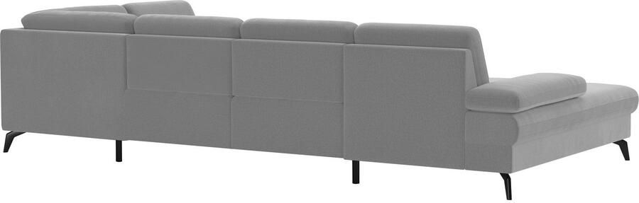 Sit&more Zithoek Morris U-vorm incl. zitdiepteverstelling keuze uit armleuningverstelling bedfunctie & bedlade - Foto 6